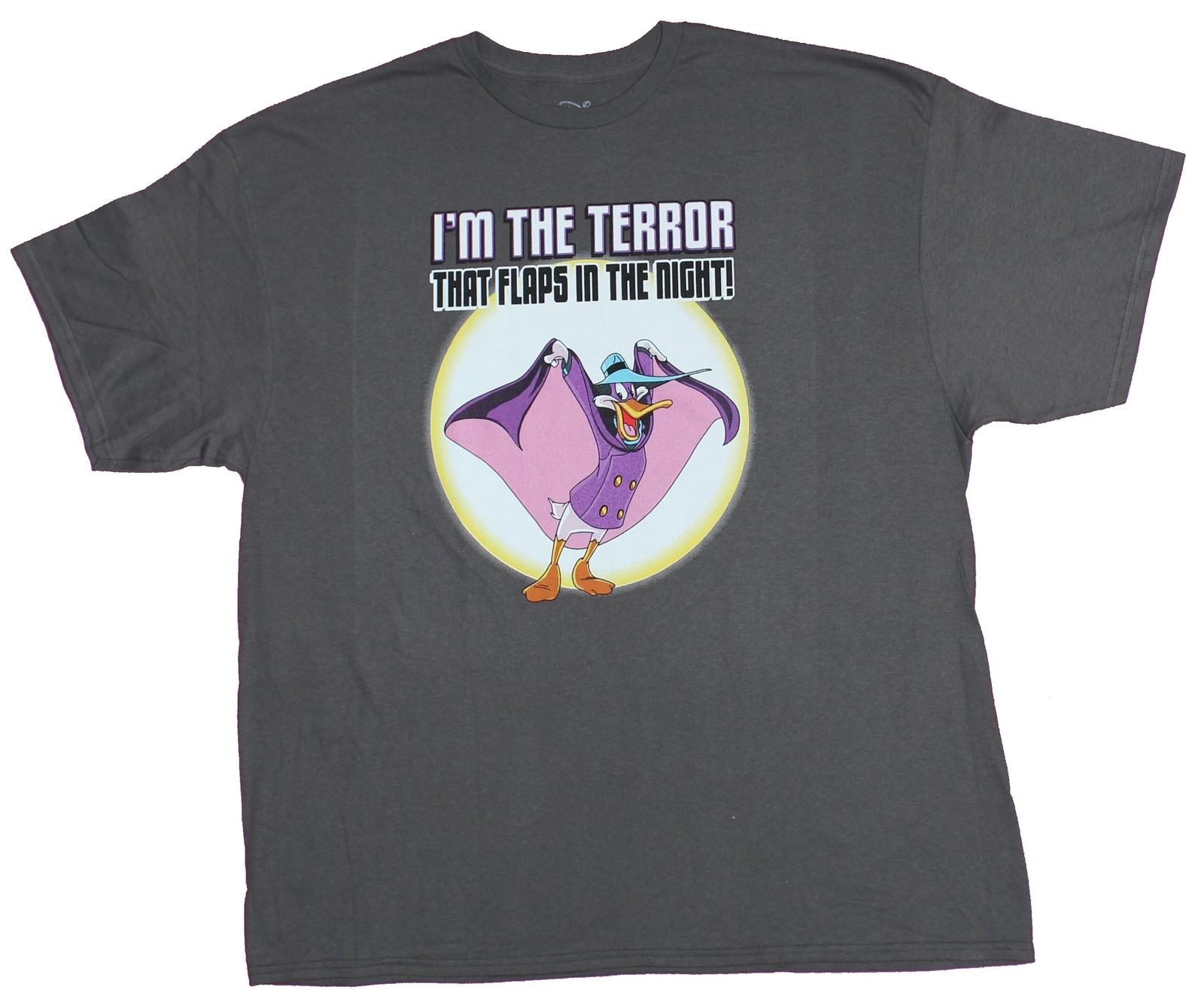 Darkwing Duck Mens T-shirt Terror that Flaps in The night XXXXL
