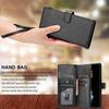 For Xiaomi Poco M8 5G/Redmi Note 15 5G (Global)/15 4G (Global) Leather Case Zipper Wallet Stand Shockproof Phone Cover with Wrist Strap