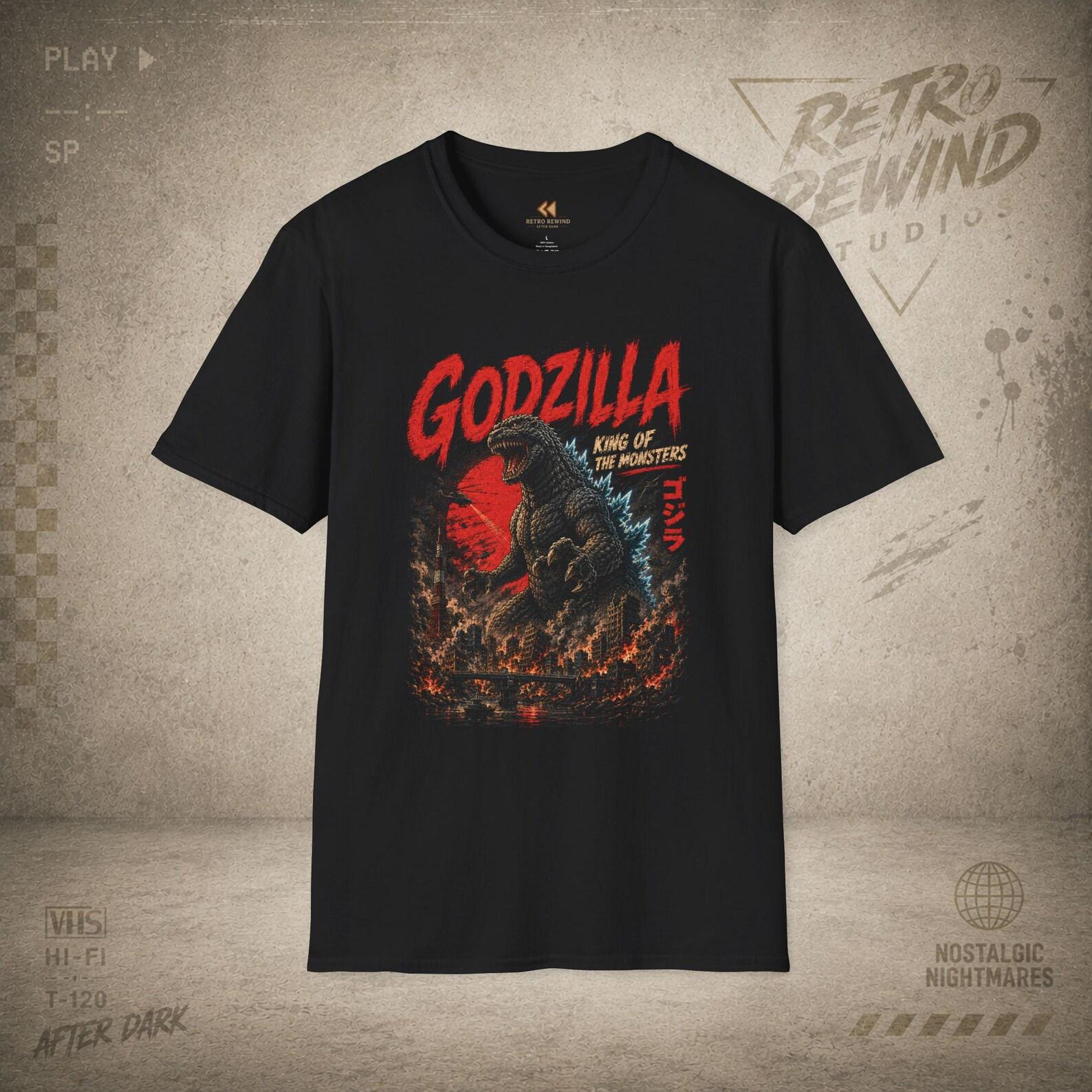 Godzilla King of the Monsters T-Shirt | Vintage Movie Monster Tee M
