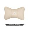 Car Headrest Neck Pillow Seat Neck Lumbar Support Waist Cushion For Benz AMG A C E S G Class W201 W210 W108 W204 W205 W203 BL1