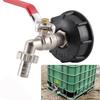 IBC Tank Tap Valve Joint Accessories Ton Drum Adapter S60*6 Turn Brass Faucet 1/2'' 3/4 Inch Water Connector Fitting
