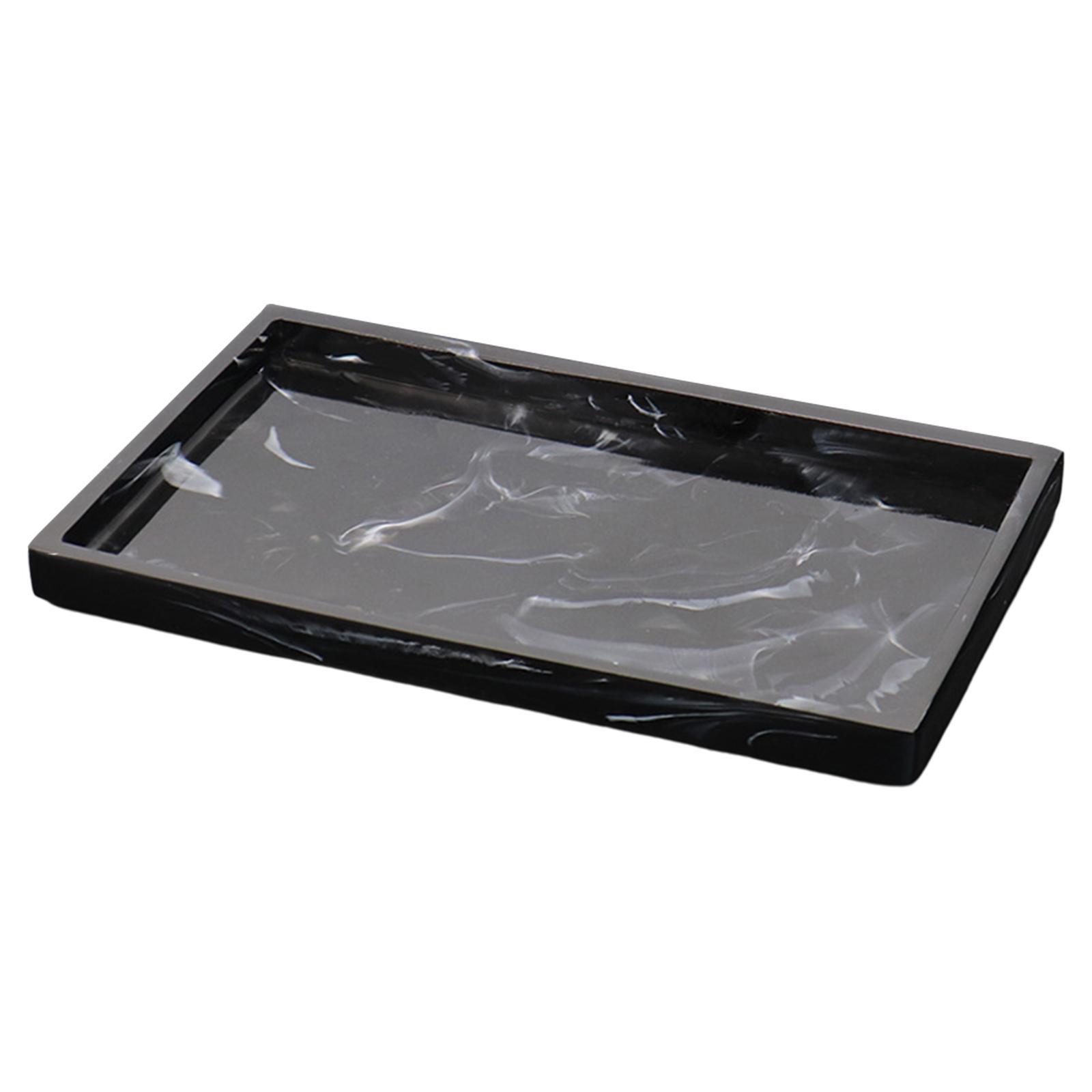 

Поднос для туалетного столика, роскошный поднос для ванны из смолы, блюдо для свечей, мыльный завод