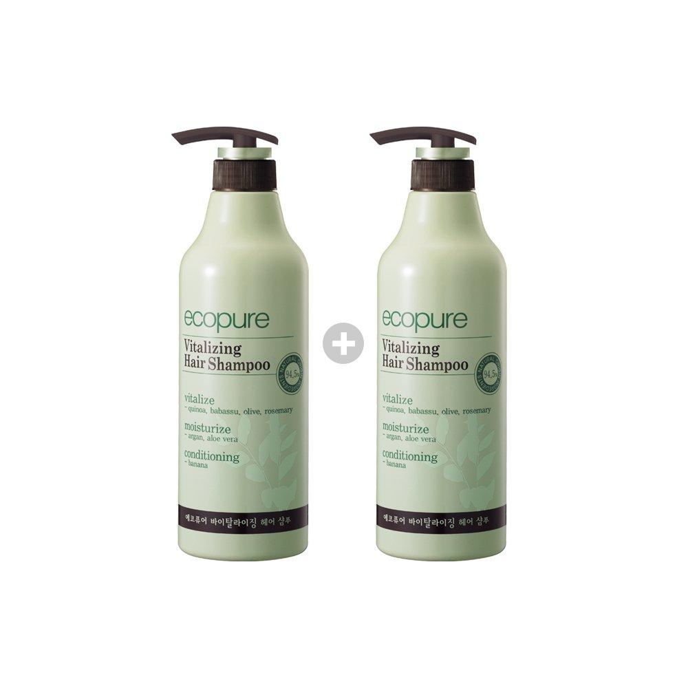 

Man with Flowers Eco Pure Vitalizing Hair Shampoo 700ml x 2