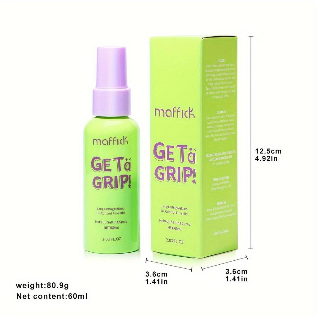 WateMakeup Setting Spray Moisturizing Matte, Long-lasting Oil Control, Waterproof, Clear Makeup Setting Spray