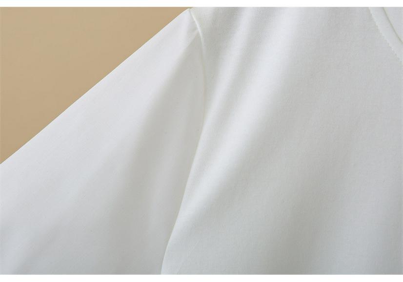2026 Spring/Summer Plus Size European & Korean Style Tulip Sleeve T-shirt - Versatile Fat Girl Top
