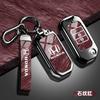 ARG1 Zinc Alloy Car Flip Key Case Fob Cover Protection Shell Keychain For Honda CIVIC CR-V INSPIRE CITY Accord HR-V Pilot Sport SI EX