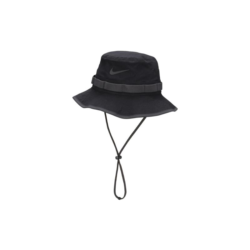 

Nike Cotton Bucket Hats Unisex Black Casual FB5621-010 S чёрный