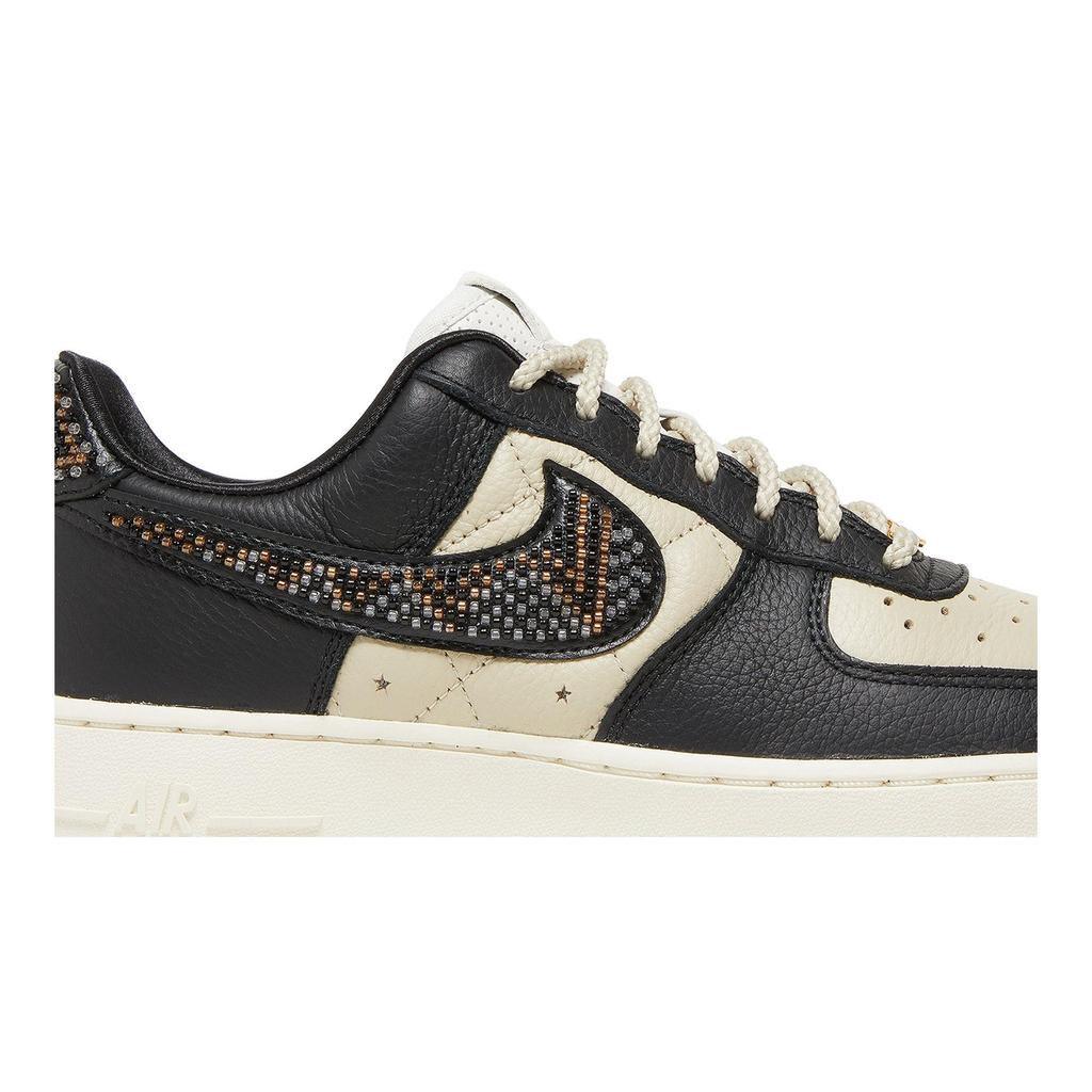 Nike Womens Air Force 1 SP 'The Sophia' (women's sizes) Black / Multi-Color / Sand / Sail Skateboard Shoes DV2957 001