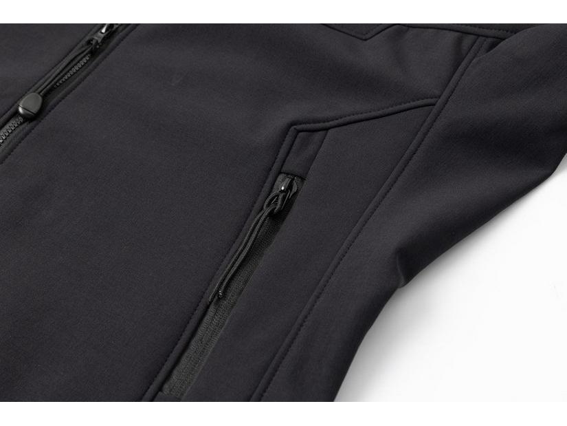 Unisex Softshell Windbreaker: Windproof, Waterproof, Fleece-Lined Jacket for Autumn/Winter