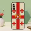 Georgia Grunge Flag For Samsung Galaxy A36 A56 A54 A34 A14 A06 A16 A26 A12 A32 A52 A13 A33 A53 A15 A35 A55 Case