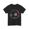 Soccer American Flag T-Shirt, Soccer Player Sports Lovers Women Men Shirt Unisex T-Shirt