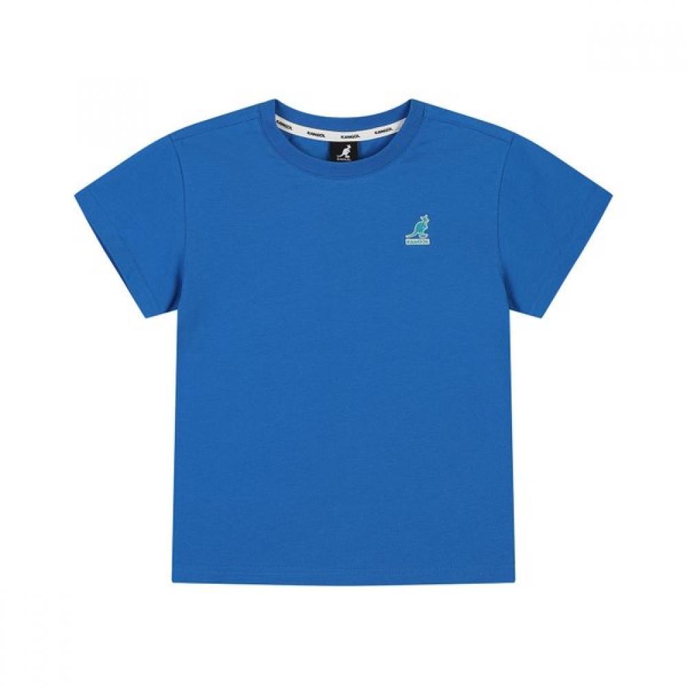 

Kangol Kids Back Flag Graphic T shirT Blue Sb 0125 Blue/100