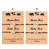 2x for Creative Bear Bracelet for Couples Best Friend Matching Distance Jewelry