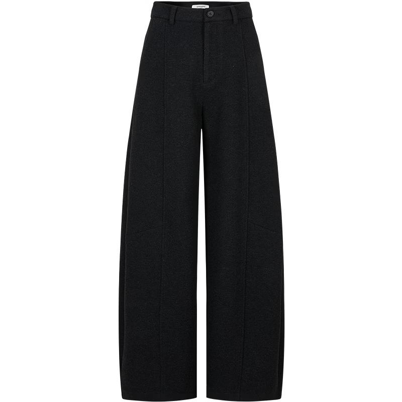 Women's High-Waisted Wide-Leg Commuter Trousers
