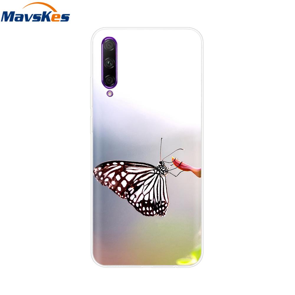 For Huawei P Smart Pro Case Cute Candy Painted Cover Soft Silicone Phone Case For Huawei P Smart Pro 2019 Cover Coque Bumper