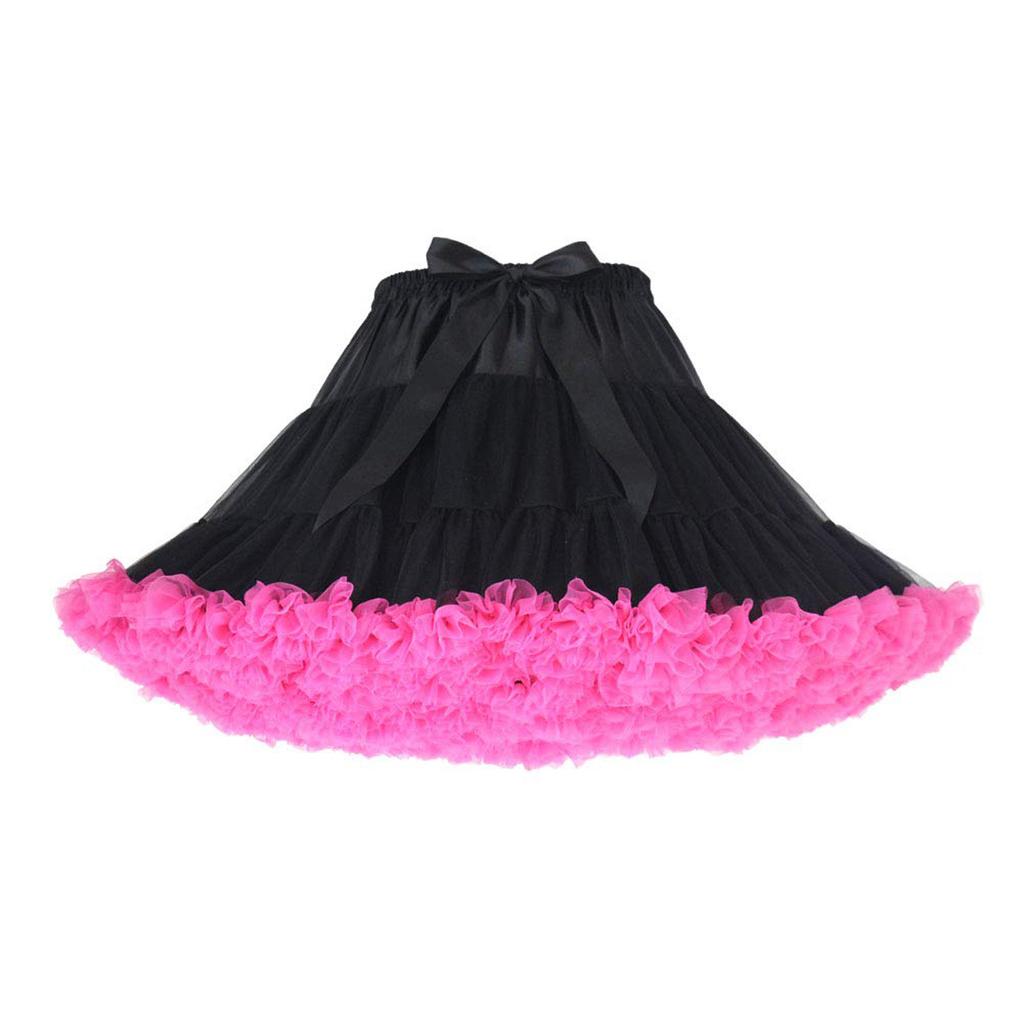 Women Petticoat Underskirt Swing  Princess Skirt Hippy Cosplay Cute New