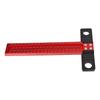 Red Black T Square Clear Scale Precision Measuring Tool Convenient Layout Scriber Tool  Woodworking