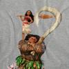 Moana Womens/Ladies Maui Moana Stacked Heather T-Shirt