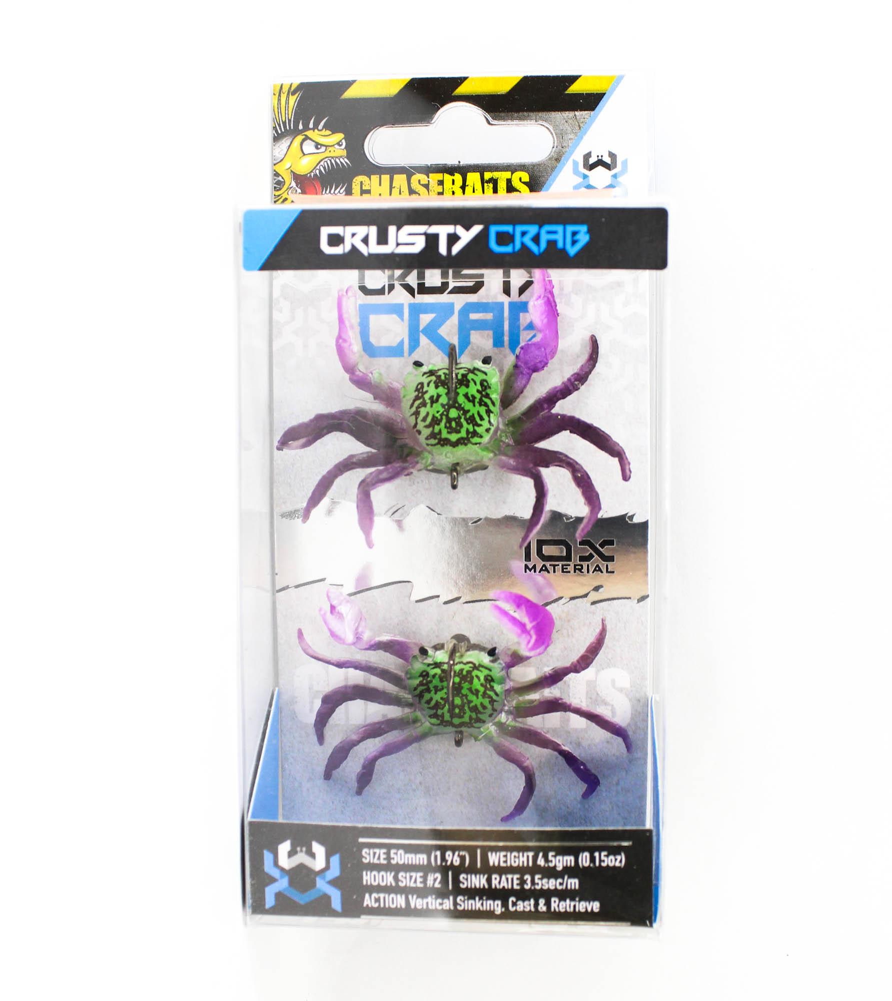 

Chasebaits Crusty Crab 50 mm 4.5 grams Sinking Lure 21 (4017)
