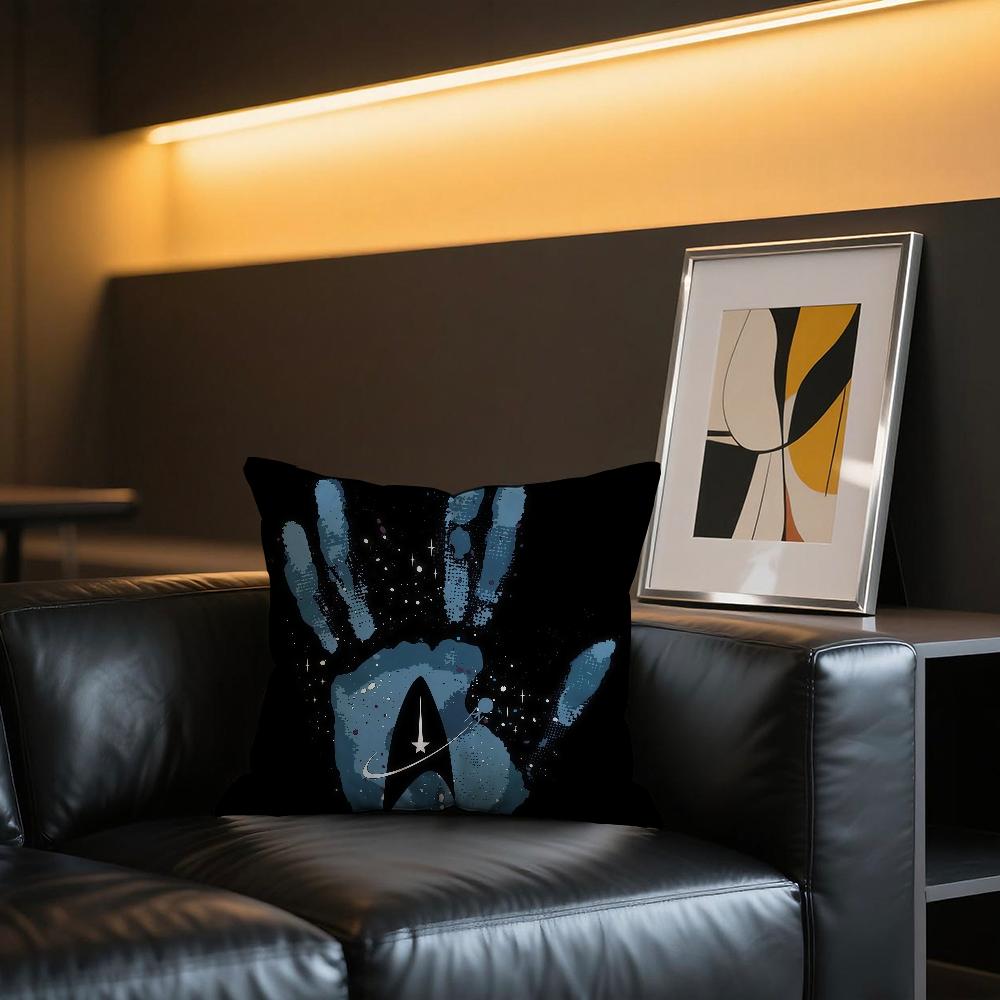 S-Star TV-Drama T-Trek Kissenbezug Bequeme und weiche Bettwäsche hautfreundlich Freizeit Sofa Auto Büro Kissenbezug