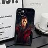 Disney Star Lord For iPhone 17 Air 16 15 14 13 12 11 Pro Black Soft Cover Phone Case