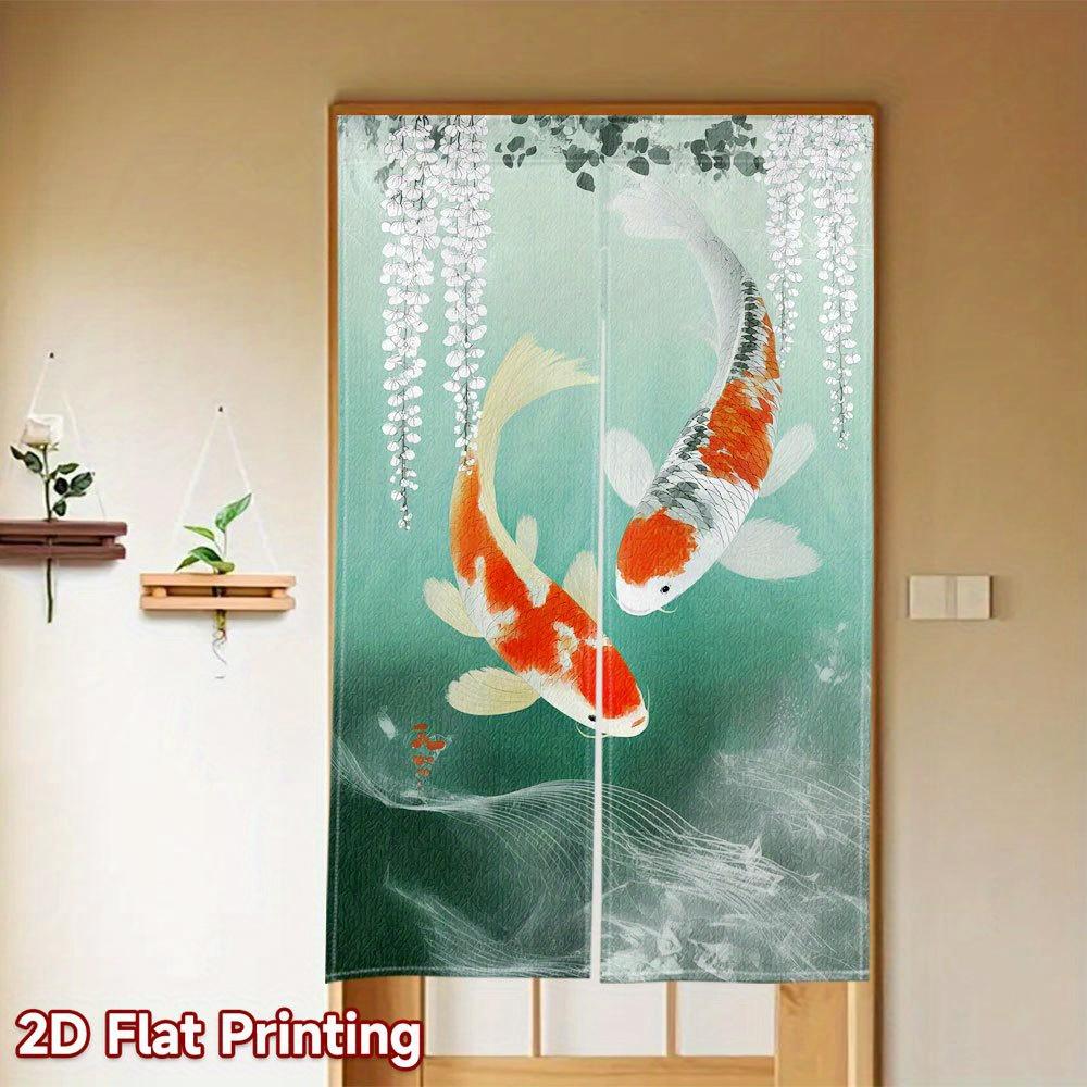 Door Curtain Noren Room Partition Privacy Protection Pendant Japanese Kitchen Poster Decoration Household Multi Size