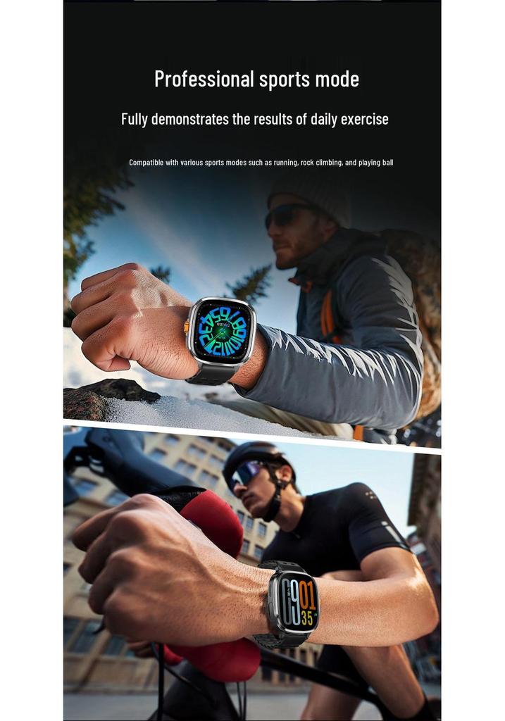 Honeycomb S11 Smartwatch: Card Slot, Dual System, Multifunctional S10 Downloadable Features