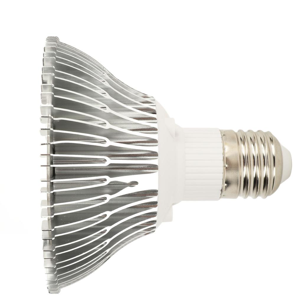 Pflanzenlampe Glühbirne Vollspektrum 50W E27 Sockel 78 LEDs Gute Wärmeableitung Wachstumslicht Glühbirne für