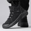 Warrior High-Top Hiking Shoes Casual Sports Fashion Versatile Daily Commuting Slip-Resistant Durable Fit Men Hiking Shoes WXP(WZ)-250501