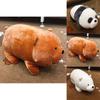 Charming We Bare Bears Ice Bear Plush Toy Super Soft Stuffed Doll For Kids