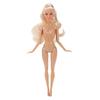 Princess Supermodel Nude Doll Dark Skin DIY Dress Up Toy Action Figure Body  Children Gift