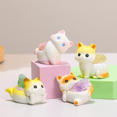 Sweet Kitten Resin Figurines
