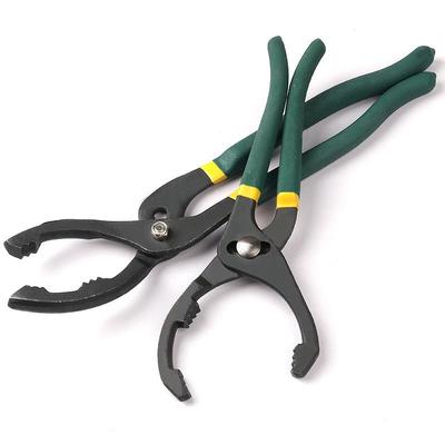 12" Oil Filter Pliers Clamp Type Wrench Adjustable Hand Tools Oil Filter Remove Disassembly Tool For Truck Car Repair