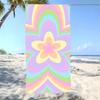 Macaron Sweet Wave Towel Beach Towel Oversized Super Absorbent Soft Swim Beachtowels For Men, Women
