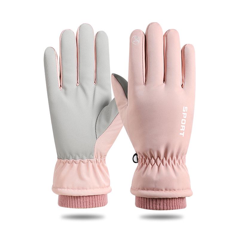 

Women s Winter Touchscreen Windproof Waterproof Cycling and Skiing Gloves One Size