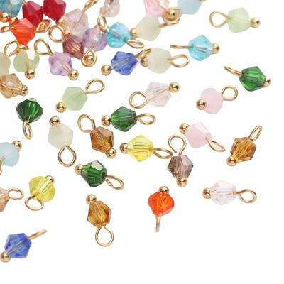 5 Pcs Breloque Pendentif Perle de Verre pour Collier Bracelet Boucle d'Oreille Fabrication de Bijoux DIY