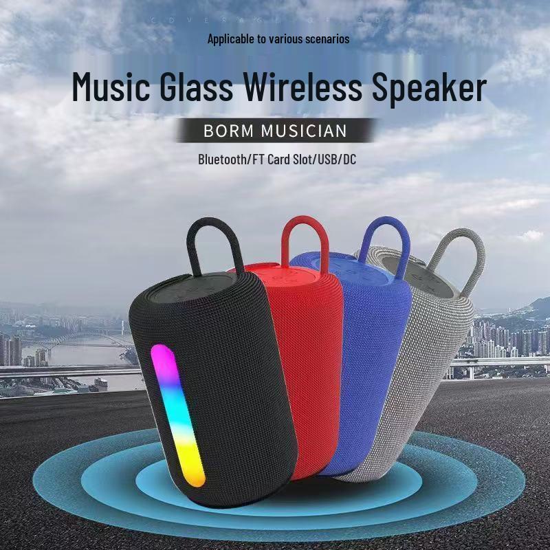 Portable Outdoor Bluetooth Mini Speaker SH-319: High Volume, Quality Sound, Compact Design.