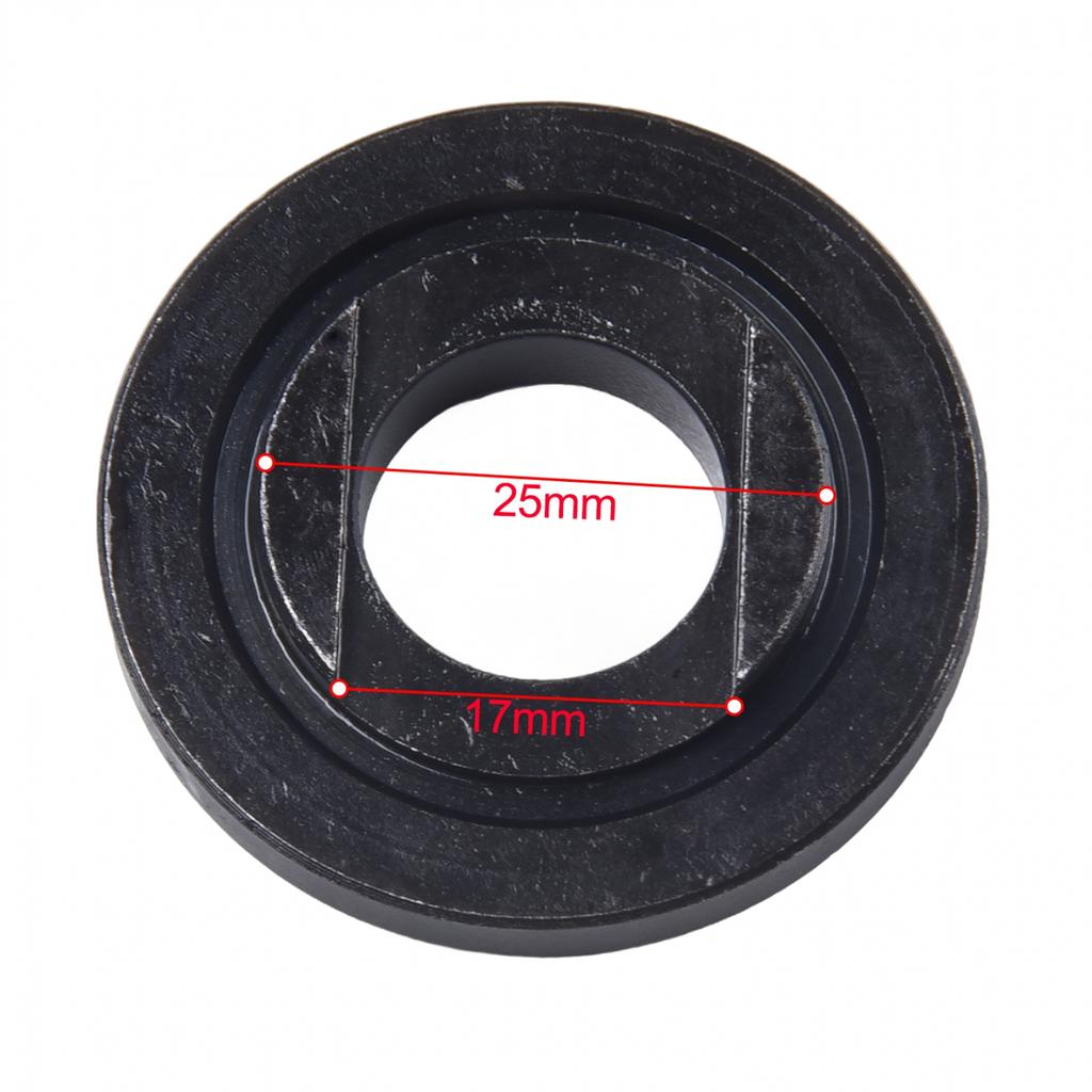 Replacement Angle Grinder Metal Pressur-Plate Inner Outer Flange Nut Set Tools