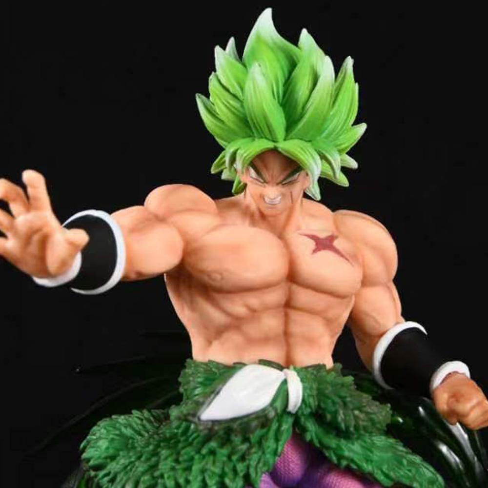 Anime Drogan Boll Figure Broly Figure Super Saiyan Broly Figurine 30cm Pvc Action Figures Statue Collection Model Toy Gifts