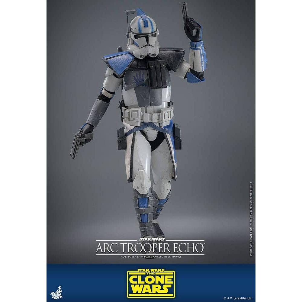 Star Wars 1 6 Television Masterpiece Scale Fully Poseable Figure  Arc Trooper Echo