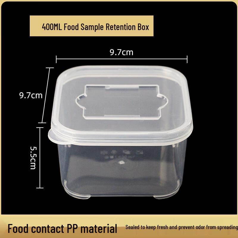 PP Food Sample Storage Container Set