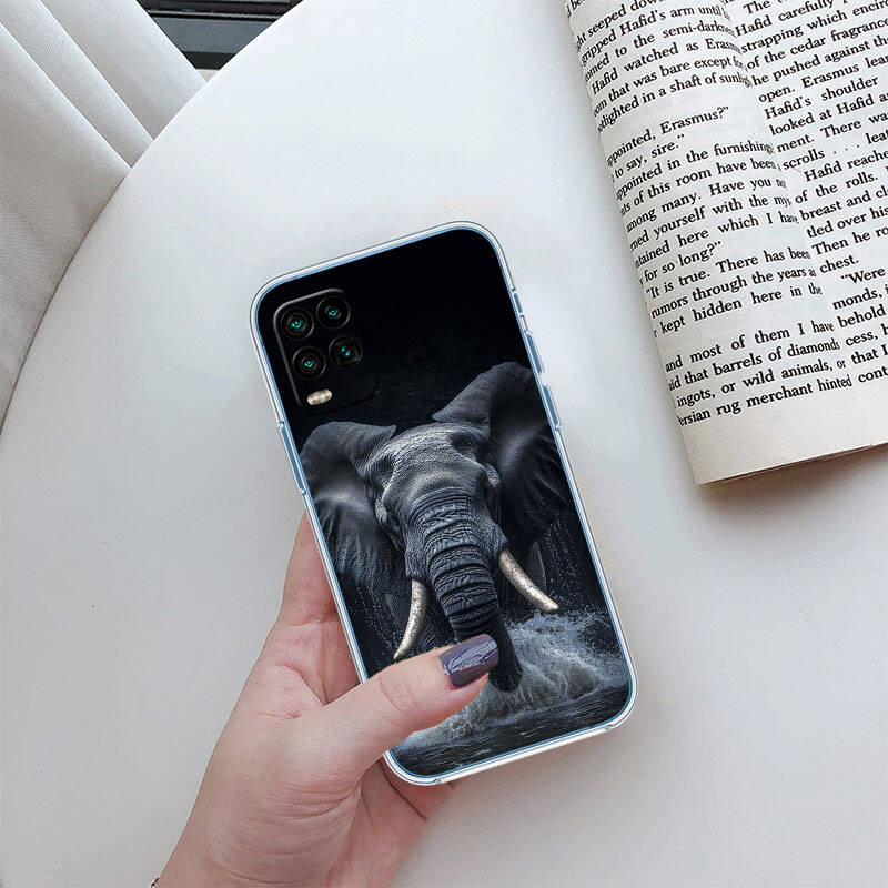 MH8 Animal Elephant Case for Motorola E7 G6 G7 G8 G9 Plus Power Play G10 G20 G04 E30 E40 E22 E20 E13 E15 G22 G23 G05 G75 G35 G55