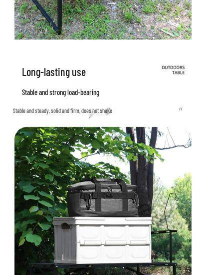 Portable Outdoor Tactical Folding Table for Camping and Picnics
