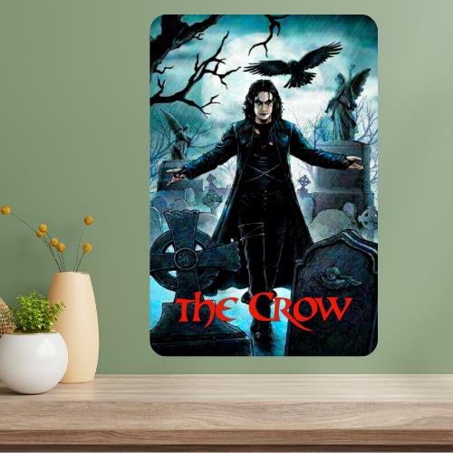 The Crow Classic Movie Metal Poster Sign 20x30cm(7.8x11.8inch)