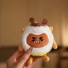 Pendente de Pelúcia Desenho Animado Abelha Ovelha Pelúcia Dongdong Sheep Dongdong Sheep Chaveiro de Pelúcia Presente para Crianças