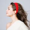 Fashion High Skull Sponge Headband for Women and Girl Wide Hair Band with Soft Milk Silk Designs Comfortable to Wear