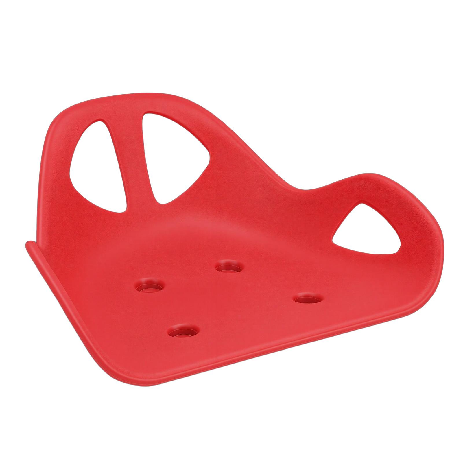

Go Kart Seat Comfortable Ergonomic Seat Backrest Saddle for Drift Cars Balance Cars Electric Scooter Drift Trike Black червоний