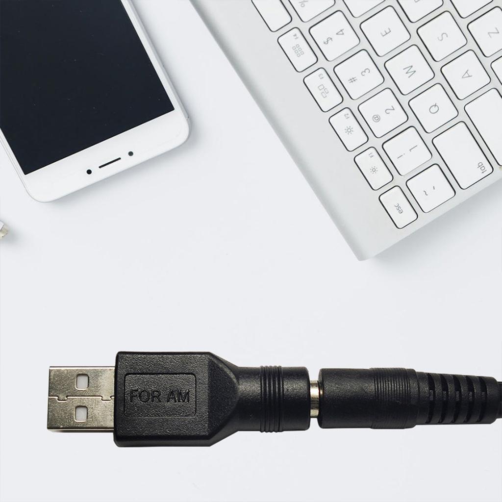 USB Male To 3.5x1.35mm/4.0x1.7mm Female Charging Convertor Adapter Connectors Charge Barrel Jack Power Adapters
