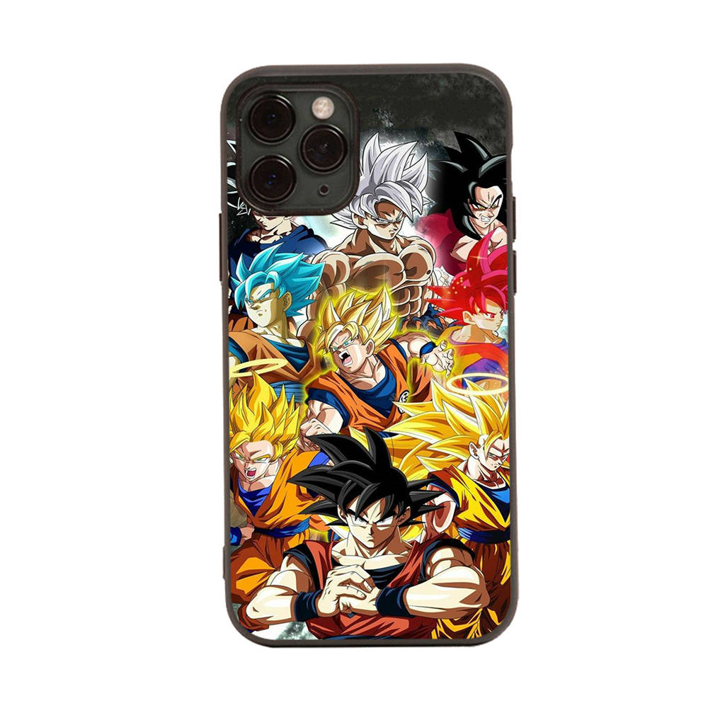 Case for OPPO Reno 8 6 5 Pro Find X3 A17 A3 A31 A38 A40 A53 A54 A55 A74 A76 A78 A77 A80 A94 A95 A96 Lite Black Sofe Cover WI55 Dragon Z Ball