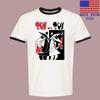 Spy Vs Spy Men#039;s Ringer Black Size S3XL Unisex T-Shirt